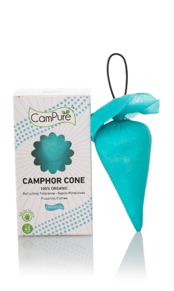 MANGALAM CAMPHOR CONE - 60 GM , (FRAGRANCE - ORIGINAL CAMPHOR) - *** LOW PRICE GUARANTEE ***